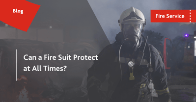 Fire suits protect firefighters from flames, but what about other risks?