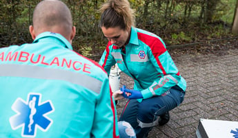 Nouveaux uniformes éco-responsables des ambulanciers néerlandais