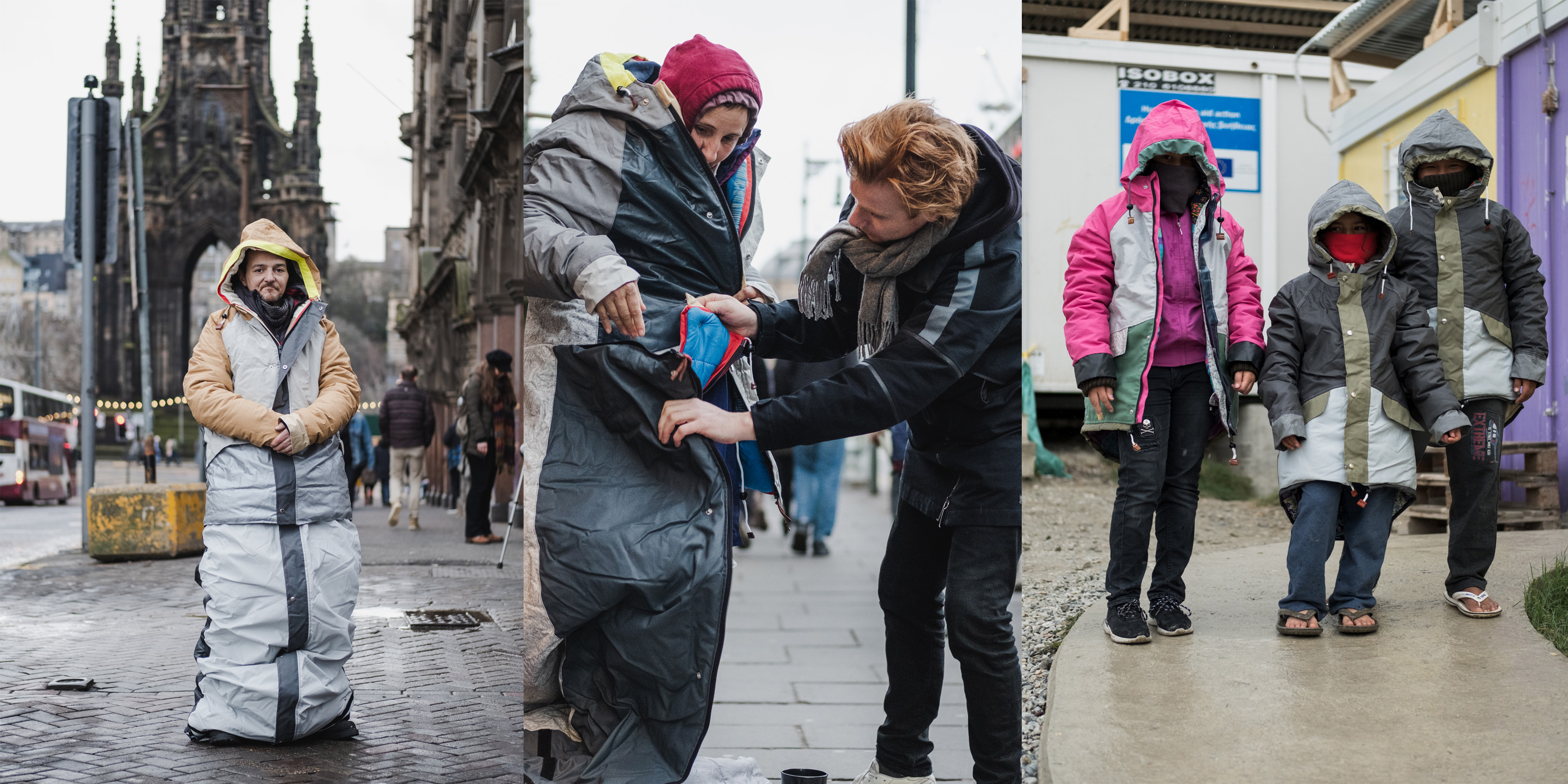 Sheltersuit Makes Coats to Save the Lives of Unhoused People